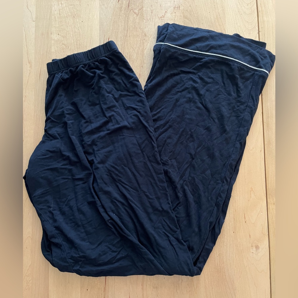 Eberjey black modal pajama pants
